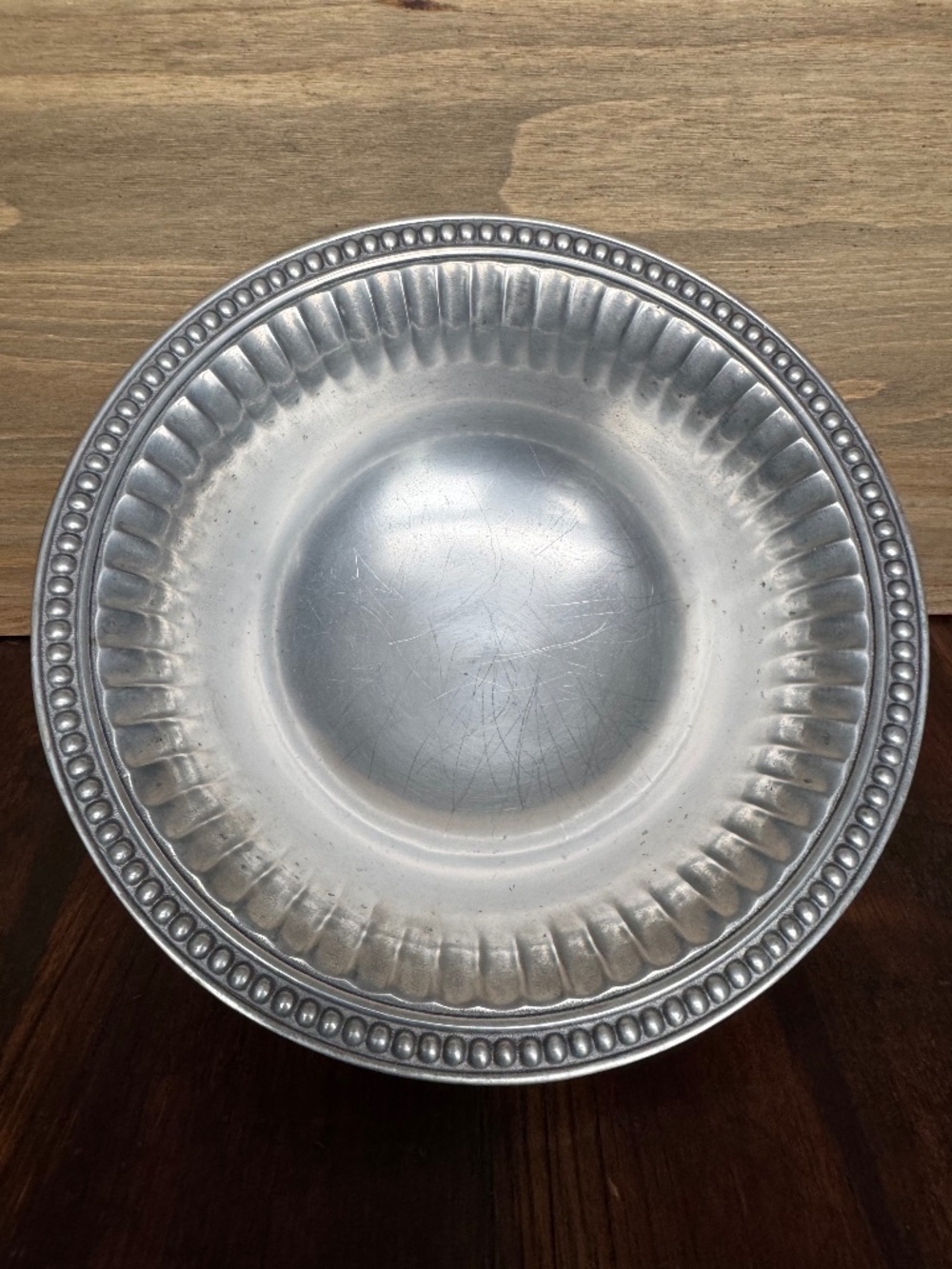 Wilton Armetale Round Serving Bowl